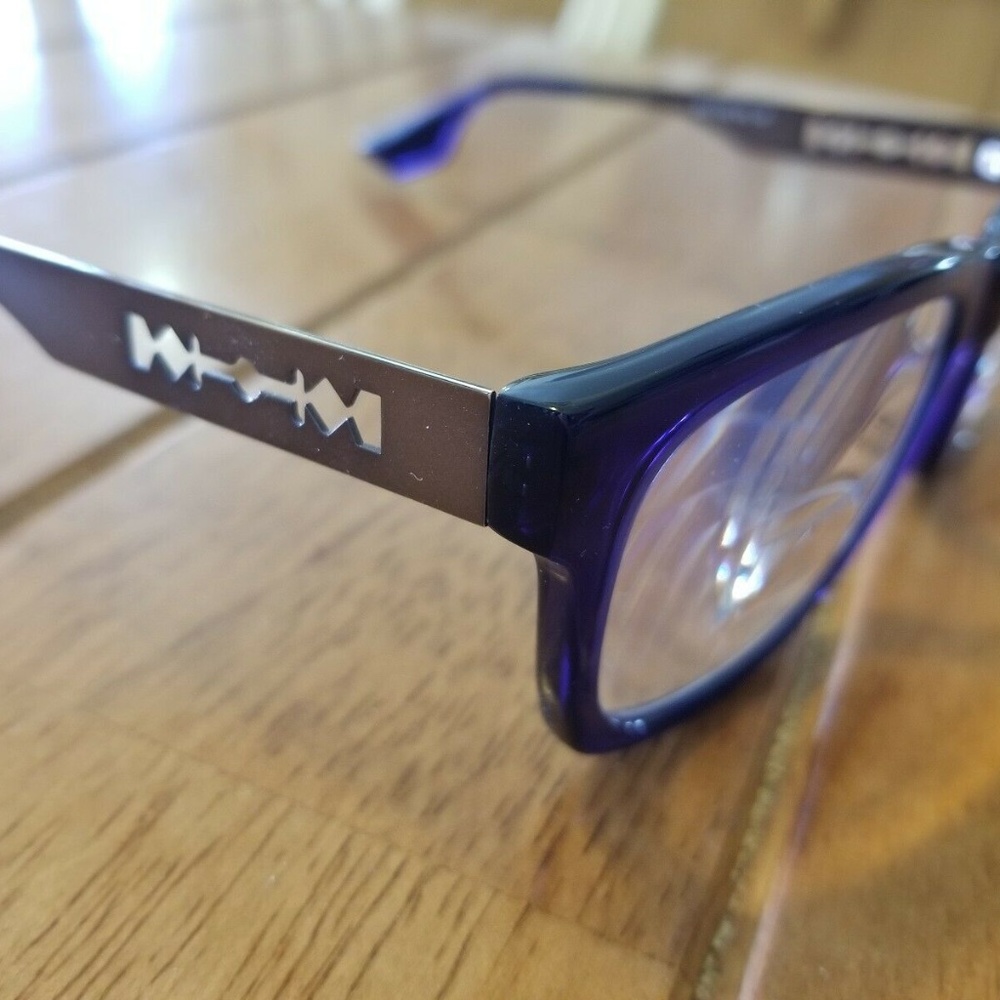 Alexander McQueen Eyeglass Frames Razor Blade